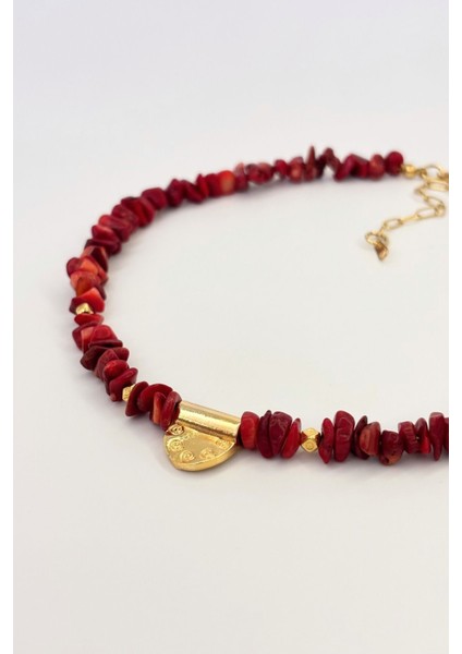 Tide Fragments No:1 Altın Kaplama Kolye modelleri