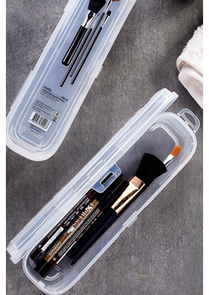 2’li Makyaj Aksesuar Kutusu Seti, Makyaj Takı Kozmetik Fırça Macun Tıraş Taşınabilir Saklama Kabı modelleri