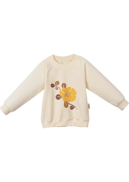 Çiçekli Kapitone Kapüşonlu Yelek Denım Pantolon Üçlü Alt Üst Takım - NEC243272-KAHVERENGI-4 - 5 Yaş Kahverengi modelleri