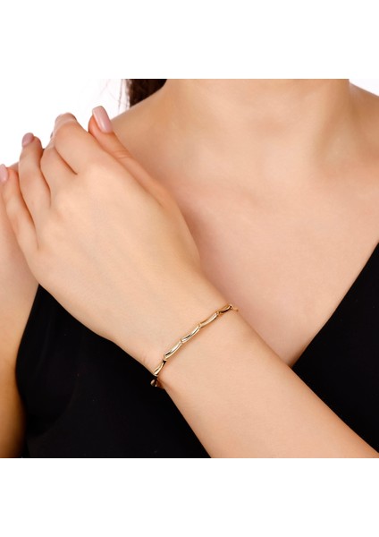 Altın Tasarım Bileklik - 14K modelleri