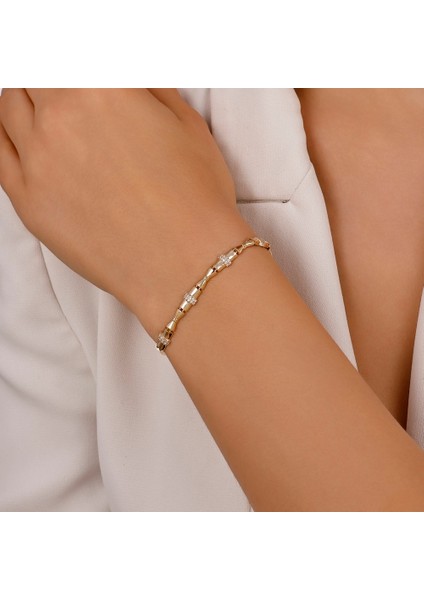 Altın Tasarım Bileklik - 14K modelleri