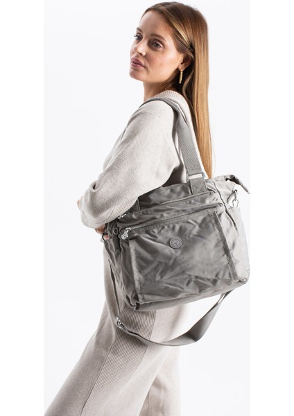 Kadın 4 Bölmeli Suya Dayanıklı Saten Kumaş Çapraz ve Omuz Askılı Çanta