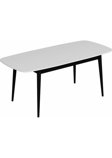 Kale Pandora Açılır Yemek Masası Beyaz/siyah fırsatları
