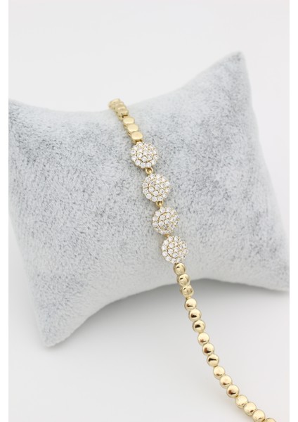 Stil Incisi/xupıng Jewelry Shesra Zirkon Taşlı Bileklik