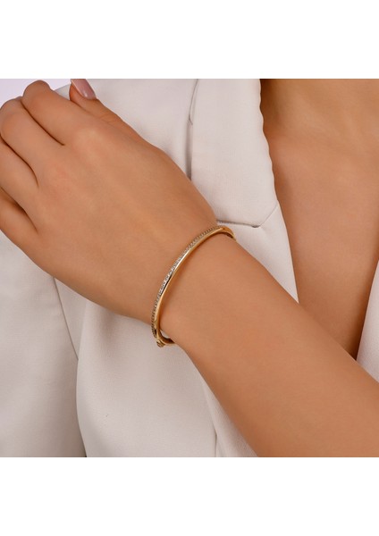 Altın Tasarım Kelepçe - 14K modelleri