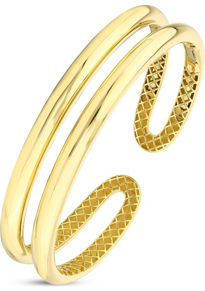 Tasarım Altın Kelepçe - 14K fiyatları