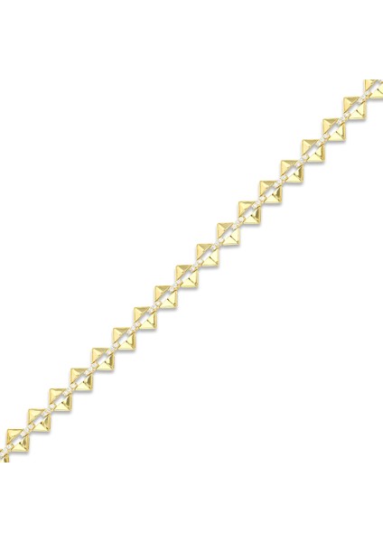 Altın Tasarım Bileklik - 14K fiyatları