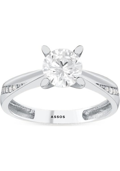 Altın Tektaş Yüzük - 14K