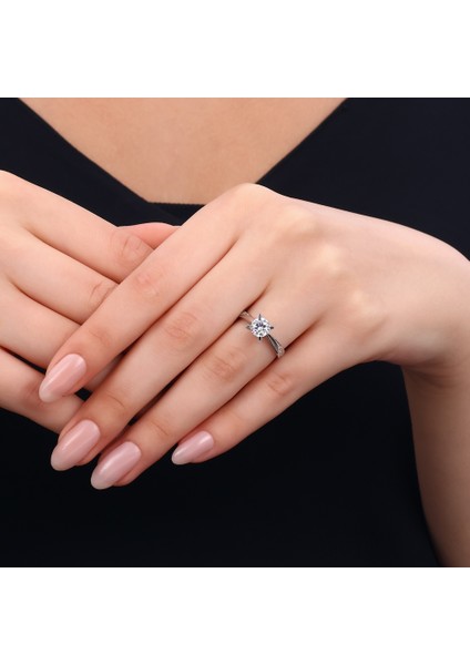 Altın Tektaş Yüzük - 14K modelleri