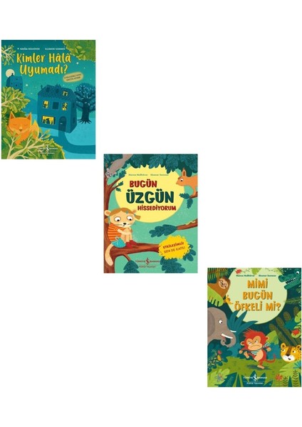 Mimi Bugün Öfkeli Mi + Kimler Hala Uyumadı + Bugün Üzgün Hissediyorum (3 Kitap)