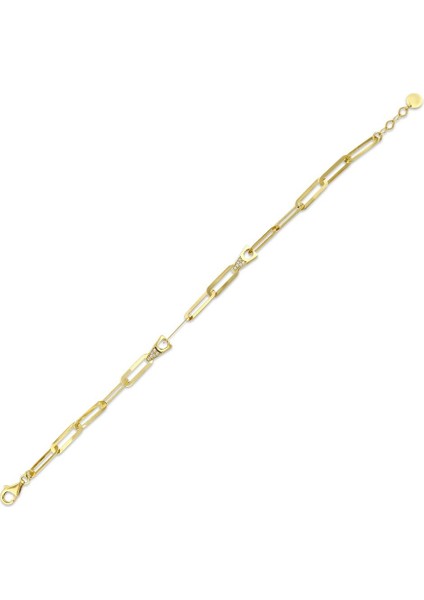 Altın Zincir Bileklik - 14K