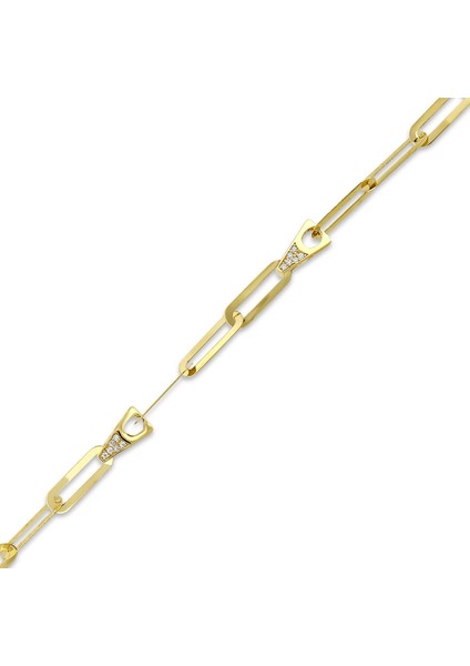 Altın Zincir Bileklik - 14K fiyatları