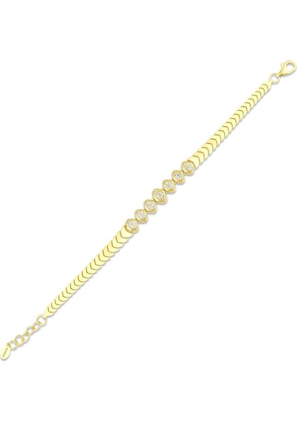 Tasarım Altın Bileklik - 14K