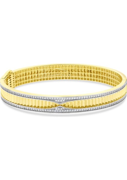 Tasarım Altın Kelepçe - 14K