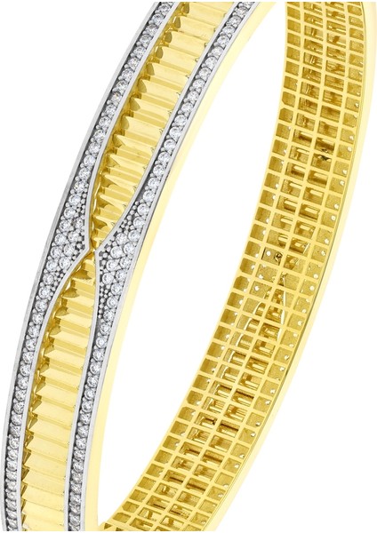 Tasarım Altın Kelepçe - 14K indirimleri