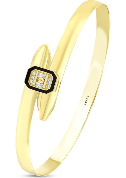 Altın Tasarım Kelepçe - 14K fiyatları