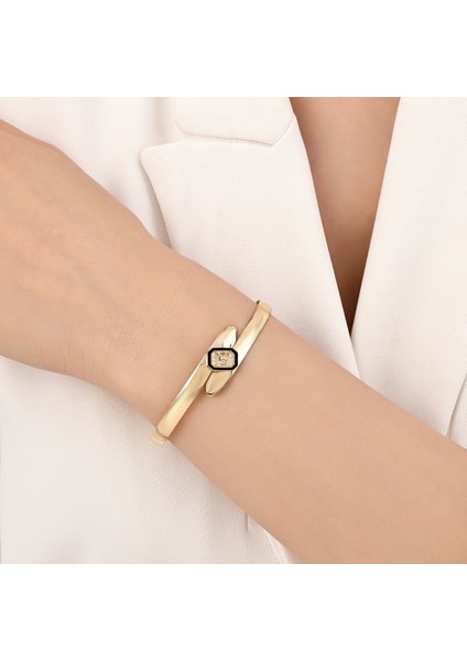 Altın Tasarım Kelepçe - 14K modelleri