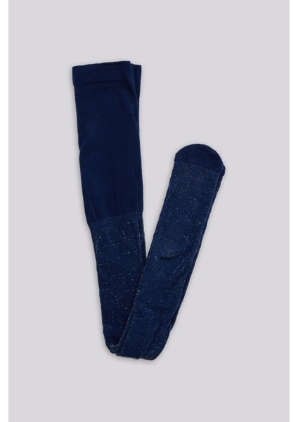 Bg Store Kız Çocuk Lacivert Çorap