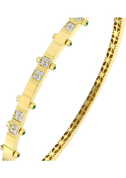 Tasarım Altın Kelepçe - 14K fırsatları