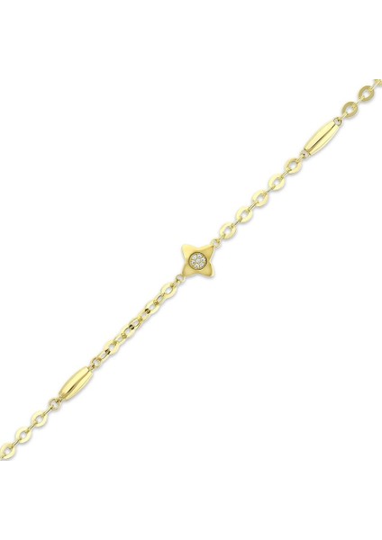 Tasarım Altın Bileklik - 14K fiyatları