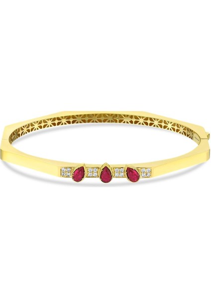 Tasarım Altın Kelepçe - 14K