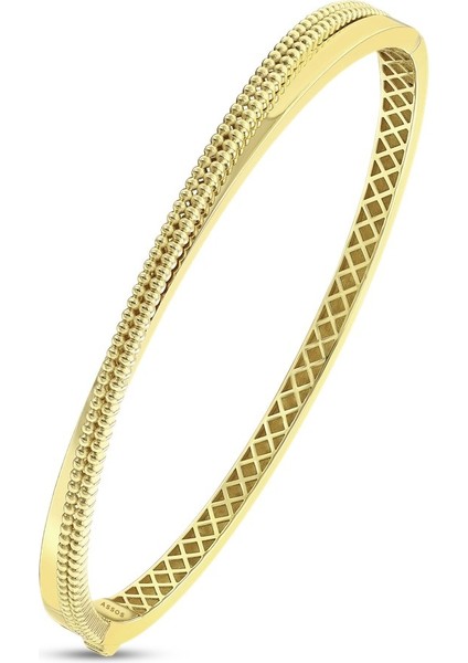 Altın Tasarım Kelepçe - 14K fiyatları