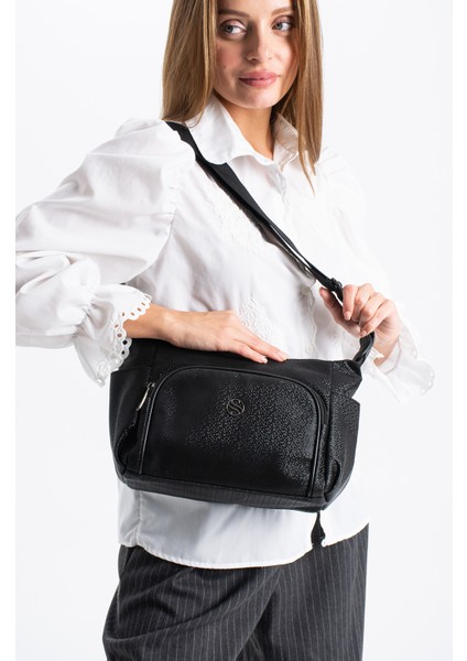 Kadın Ayarlanabilir Çapraz Askılı Çok Gözlü Suni Deri Omuz Çantası fiyatları