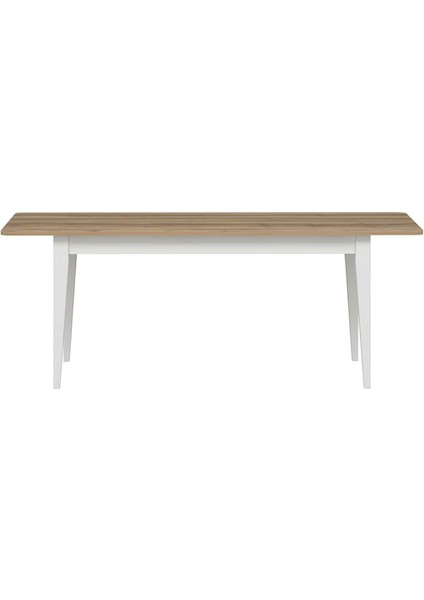 Elina Açılır Yemek Masası - Dore/beyaz fırsatları