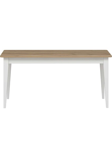 Elina Açılır Yemek Masası - Dore/beyaz