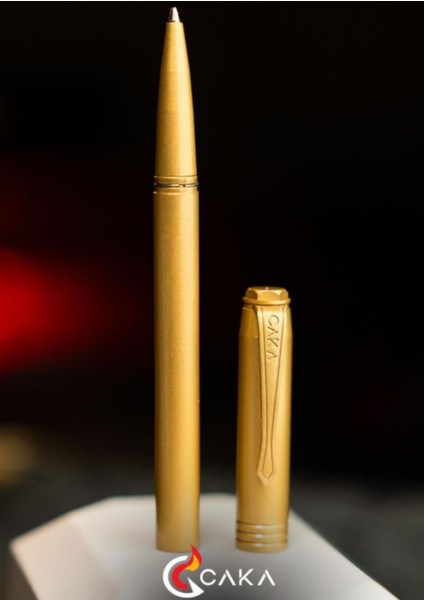 Ateş & Mürekkep Serisi Gold Kalem & Çakmak Seti indirimleri