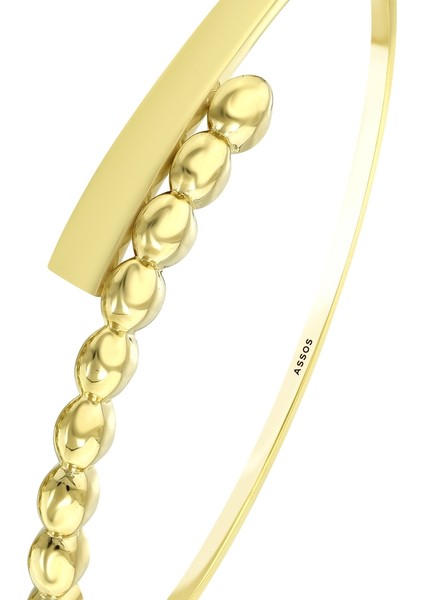 Tasarım Altın Kelepçe - 14K indirimleri