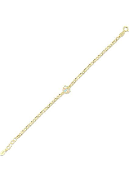 Figürlü Altın Çocuk Bileklik - 14K