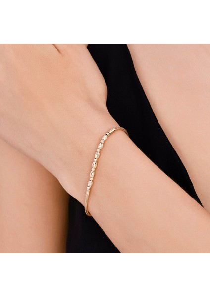 Altın Tasarım Bileklik - 14K modelleri