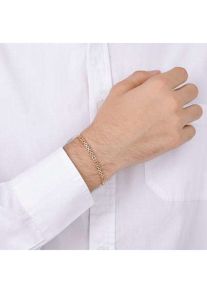 Altın Erkek Bileklik - 14K modelleri