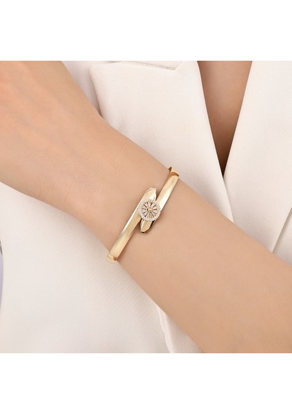 Altın Tasarım Kelepçe - 14K modelleri