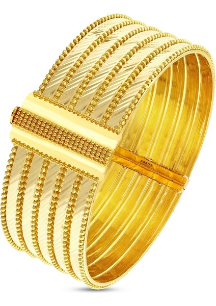 Altın Kelepçe Bilezik - 14K