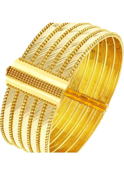 Altın Kelepçe Bilezik - 14K fırsatları