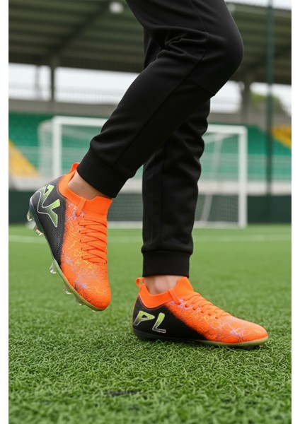 Turuncu Siyah Bilekten Çoraplı Unisex Krampon GK-252-153 G modelleri