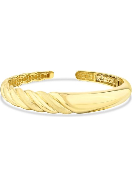 Tasarım Altın Kelepçe - 14K