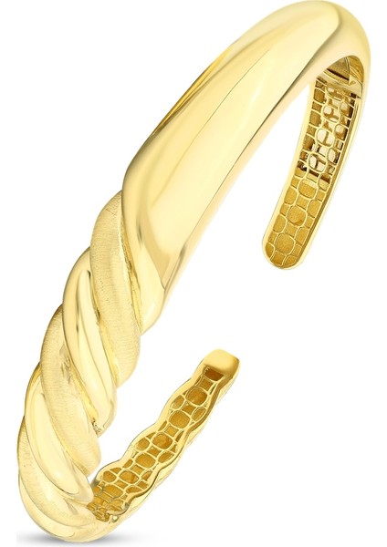 Tasarım Altın Kelepçe - 14K fiyatları