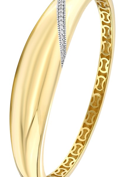 Tasarım Altın Kelepçe - 14K fiyatları