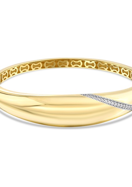 Tasarım Altın Kelepçe - 14K fırsatları