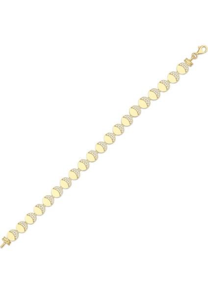 Tasarım Altın Bileklik - 14K