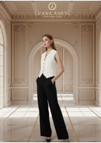 -Triko Yelek Kadın Aneta Luana