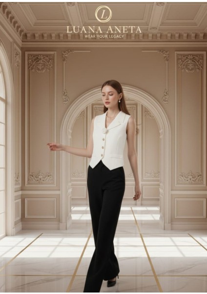 -Triko Yelek Kadın Aneta Luana