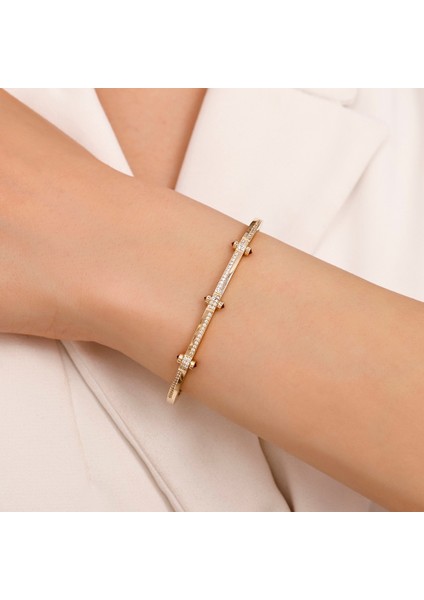 Tasarım Altın Kelepçe - 14K modelleri