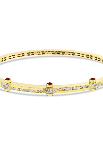 Tasarım Altın Kelepçe - 14K indirimleri