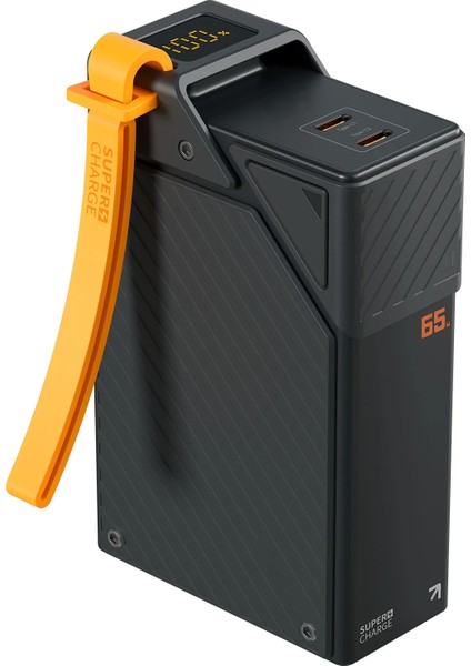 20.000 Mah 65W Hızlı Şarjlı LCD Göstergeli Güç Bankası 2x Type-C Çıkışlı Powerbank