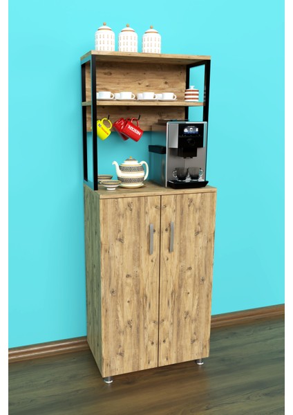 Çok Amaçlı Mutfak Dolabı Kahve Dolabı A.çam modelleri