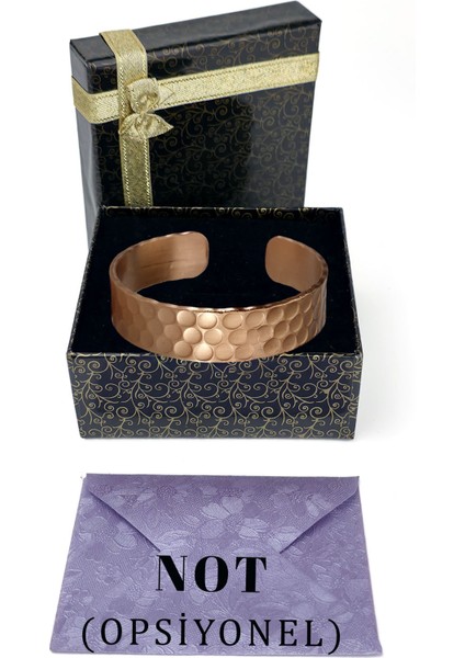 El Yapımı Ayarlanabilir Saf Bakır Bileklik Seti, Bakır Bilezik BB-312 fiyatları